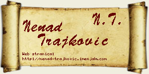 Nenad Trajković vizit kartica